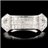 Image 1 : 18K Gold 1.20ctw Diamond Ring