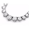 Image 4 : ^18k White Gold 8.50ct Diamond Necklace