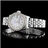 Image 2 : Rolex SS DateJust 1.00ct Diamond Ladies Watch