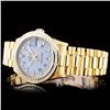 Image 2 : Rolex 18K DateJust Mid-Size 1.00ct Diamond Wristwa