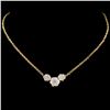 Image 2 : 14K Gold 0.50ctw Diamond Necklace