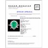Image 4 : 18K White Gold 2.32ct Emerald & 0.56ct Diamond Rin
