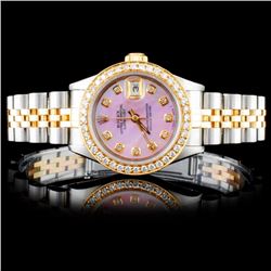 Rolex DateJust 1.00ct Diamond Ladies Watch