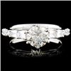 Image 1 : 18K Gold 1.50ctw Diamond Ring