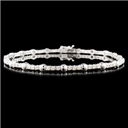 18K Gold 1.00ctw Diamond Bracelet