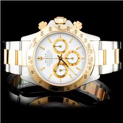 Rolex TwoTone Daytona Zenith Wristwatch