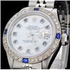 Image 3 : Rolex SS DateJust 1.00ct Diamond Ladies Watch