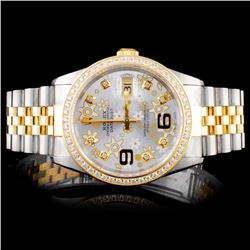 Rolex DateJust 1.00ct Diamond Wristwatch