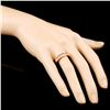 Image 3 : 14K Gold 0.81ctw Fancy Color Diamond Ring