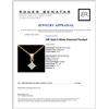 Image 3 : 18K Gold 0.30ctw Diamond Pendant