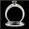 Image 2 : 14K Gold 1.07ctw Fancy Color Diamond Ring