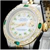 Image 2 : Rolex YG/SS DateJust 1.00ct Diamond Ladies Watch