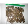 Image 1 : 1 POUND OF WHEAT PENNIES APPROX. 150 *UNSEARCHED MIXED DATES & GRADES* WHEAT PENNIES CAME OUT OF SAF