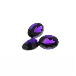 35.77ctw. Oval Amethyst Parcel