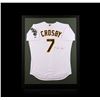 Bobby Crosby Framed Autographed Jersey