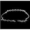 Image 3 : 0.51ctw Diamond Bracelet - 14KT White Gold