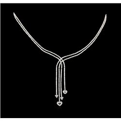 3.00ctw Diamond Necklace - 14KT White Gold