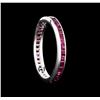 Image 2 : 1.00ctw Ruby Ring - Platinum