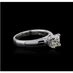 Platinum 0.93ctw Diamond Ring