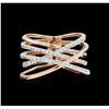 Image 2 : 0.52ctw Diamond Ring - 14KT Two-Tone Gold