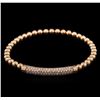 0.75ctw Diamond Bracelet - 14KT Rose Gold