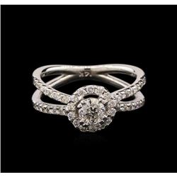 1.05ctw Diamond Ring - 14KT White Gold