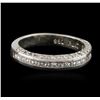 Image 2 : Platinum 0.75ctw Diamond Ring