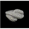 Image 2 : 1.31ctw Diamond Ring - 14KT White Gold