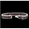 Image 3 : Crayola 16.72ctw Garnet Bracelet - .925 Silver