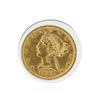 Image 1 : 1895 $5 AU Liberty Head Half Eagle Gold Coin