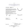 Image 3 : 0.21ctw Tahitian Cultured Pearl and Diamond Necklace