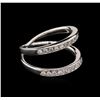 Image 2 : 0.45ctw Diamond Ring - 14KT White Gold