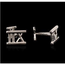 Tiffany & Co. 18KT White Gold Cuff Links