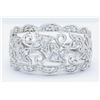 Image 1 : 0.40ctw Diamond Ring - 14KT White Gold