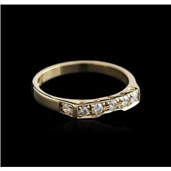 14KT Yellow Gold 0.25ctw Diamond Ring