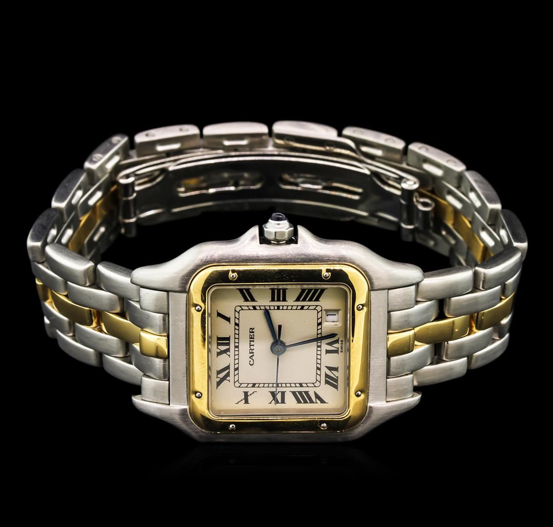 Cartier Two Tone Panthere Watch