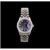 Image 1 : Rolex Stainless Steel 1.02ctw Diamond DateJust Men's Watch