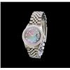 Image 2 : Rolex Stainless Steel 1.02ctw Diamond DateJust Men's Watch