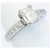Image 1 : EGL USA Certified 1.24ctw Diamond Ring - Platinum