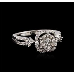 14KT White Gold 0.44ctw Diamond Ring