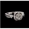 14KT White Gold 0.44ctw Diamond Ring