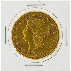 1881-S $20 XF Liberty Head Double Eagle Gold Coin