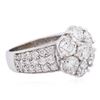 Image 2 : 14KT White Gold 2.42ctw Diamond Ring