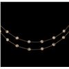 Image 2 : 7.01ctw Diamond Necklace - 18KT Rose Gold
