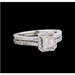 1.02ctw Diamond Ring - 14KT White Gold