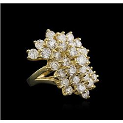 14KT Yellow Gold 8.32ctw Diamond Ring