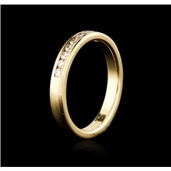 14KT Yellow Gold 0.13ctw Diamond Ring