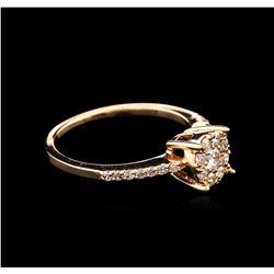 0.35ctw Diamond Ring - 14KT Rose Gold