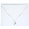 Image 7 : 1.29ctw Diamond Pendant - 14KT White Gold