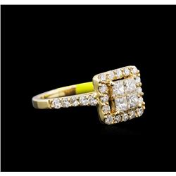 1.72ctw Diamond Ring - 14KT Yellow Gold